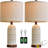 Roslyn Metal USB Table Lamp