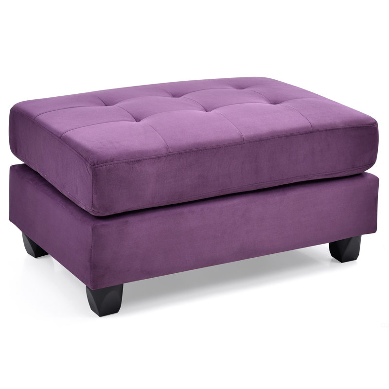Repose-pieds contemporain, Mauve