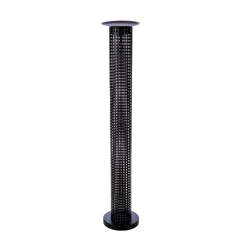 Metal Floor Candlestick, 82cm H x 15cm W x 15cm D
