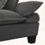 Canapé modulaire avec repose-pieds, porte-gobelets, rangement, USB, chenille, conception de voilier-1594873416