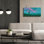  «Emerald Echoes Of The Infinite» par Ann Klee, art mural sur toile, 40 po x 20 po