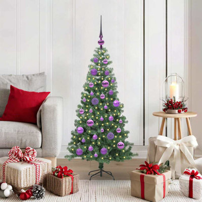 Christmas Tree with 150 LEDs with Stand PVC