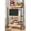 Armoire de rangement en bois à 5 niveaux