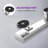 12" 304 Stainless Steel Linear Drain For Fast Drainage, Floor Drain For Bathroom In Brushed Nickel-119465389