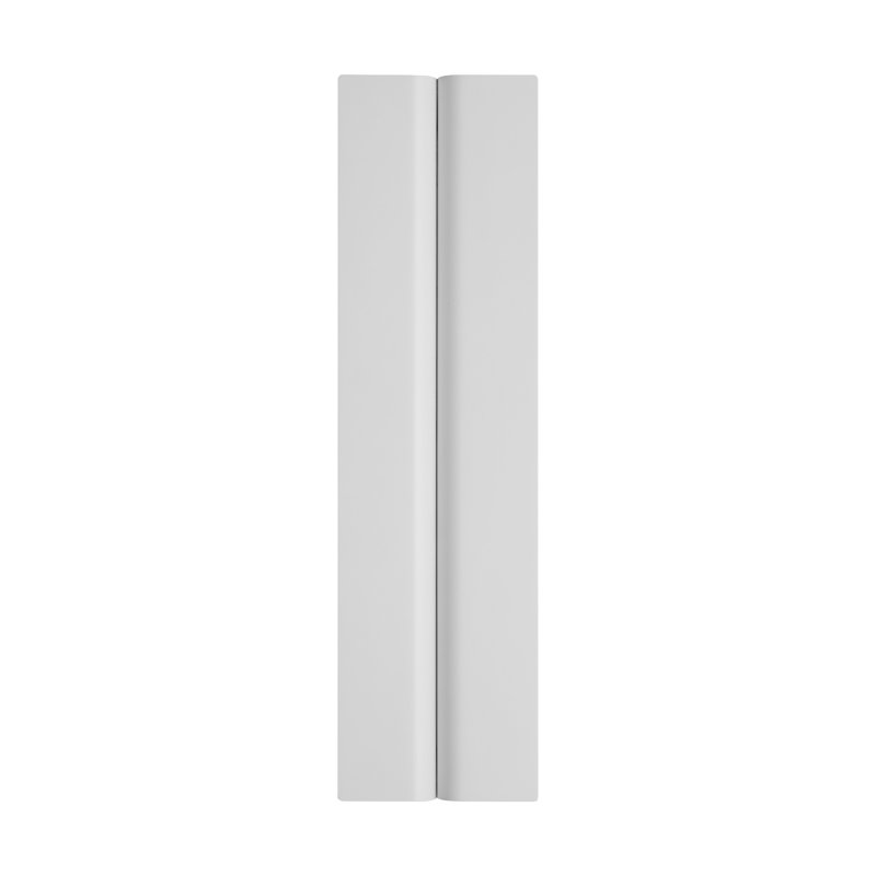 Cloak 1 - Light LED Vanity Light, 18" H x 5" W x 1.3" D, Matte White, Aluminum