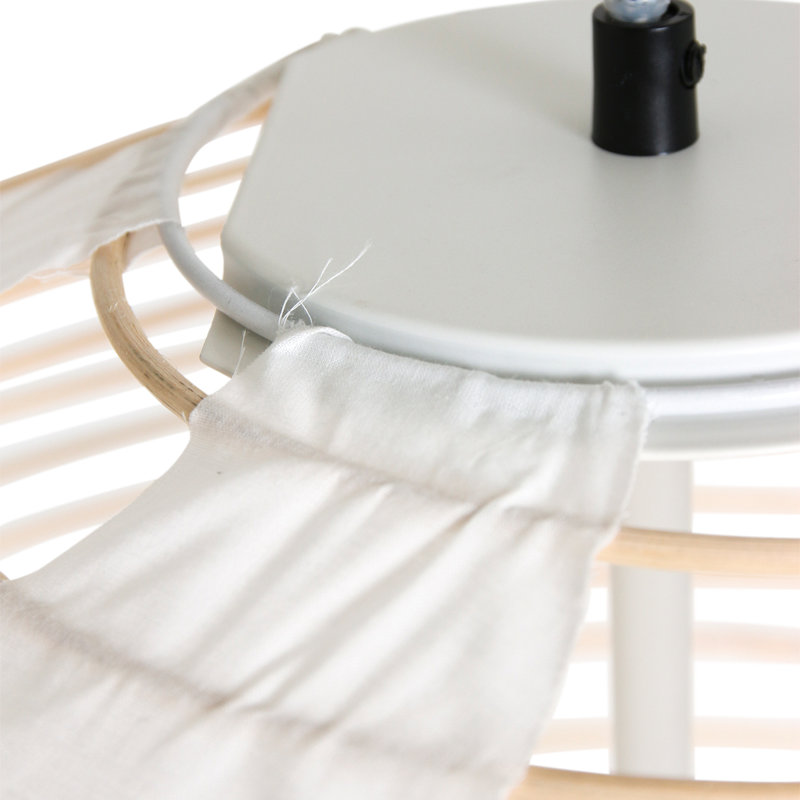 Rogers 1 - Light Beige Bell Pendant