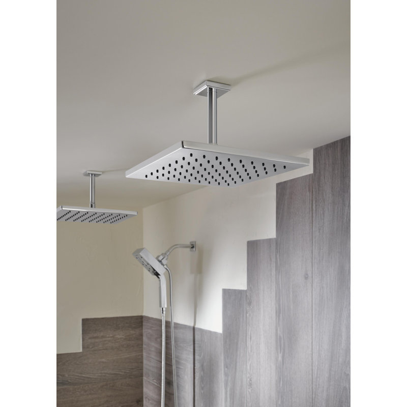 Essential™ Rain Adjustable Shower Head, Chrome, 1.75 GPM