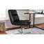 Chaise de bureau commerciale rembourrée et rembourrée à dossier moyen-2128947467-2128947508