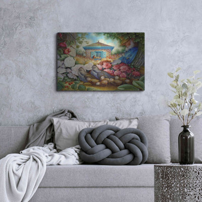 August Grove® 'Garden Dreams' by Dan Craig, Metal Wall Art
