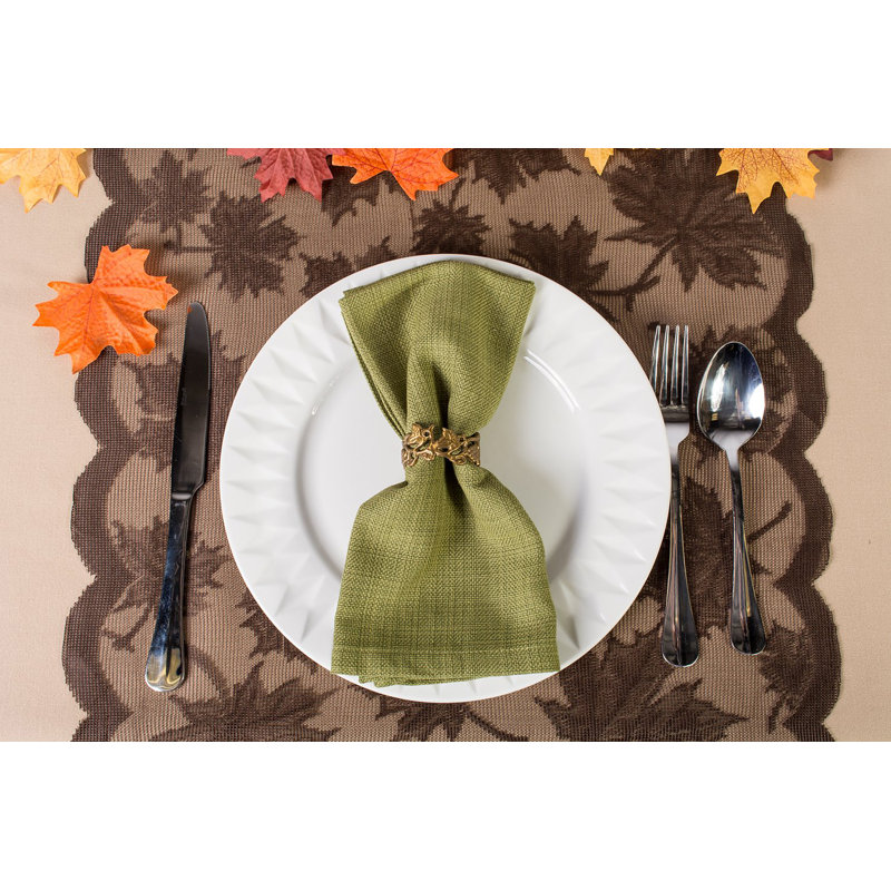 Ensemble de serviettes en coton 6 pièces Gustavson, Vert olive