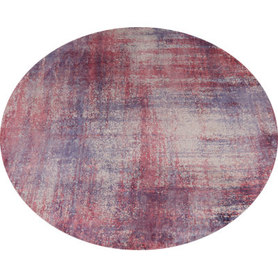 Tapis contemporain contemporain à motif abstrait