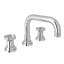 Campo™ Widespread Bathroom Faucet with Drain Assembly-48657041-60885850