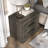 Breann 21.5" Width Steel 2-Drawer Nightstand