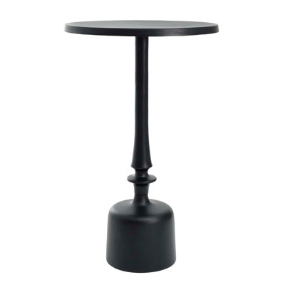 Resha Pedestal Round Side Table
