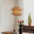 1-Light Pendant Lights Brown Flower Rattan-516843057
