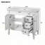 Meuble-lavabo 36 po avec lavabo en céramique, tablettes réglables-719190638