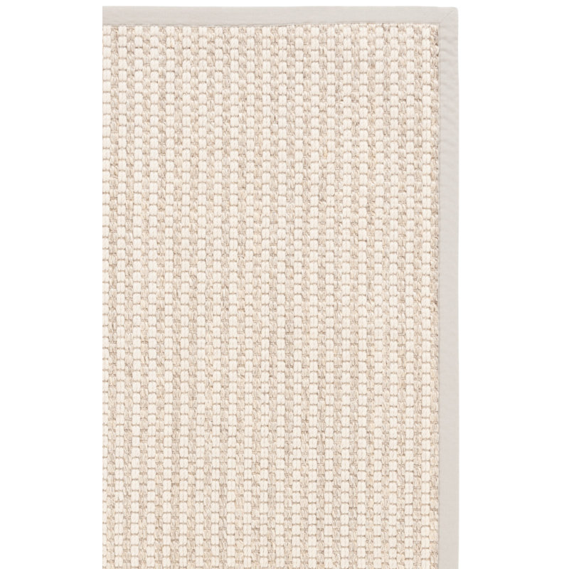 Alexcya Beach Wool & Sisal Rug, Rectangle 8' x 10'
