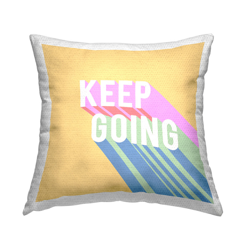 Coussin décoratif rayé intérieur / extérieur