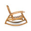 Chaise berçante d'extérieur en bois-846982422