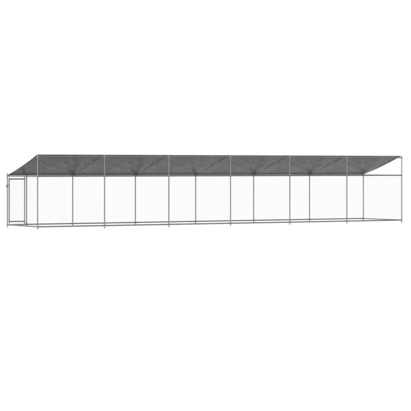 Alexy 200cm H Metal Yard Kennel, 200cm H x 1200cm W x 200cm D