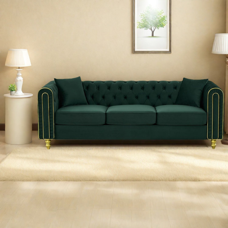 Canapé Chesterfield 3 places Comfort