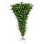 Upside Down Artificial Christmas Tree with LED Warm White Lights with Stand-1933243419-1901649178