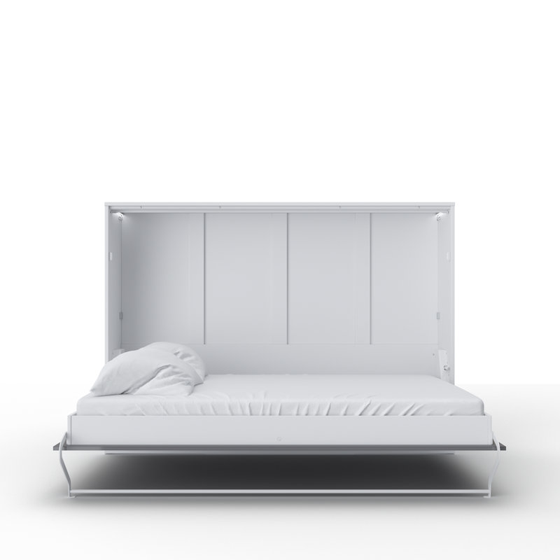 Ayvri EU Double - 140 X 200 Cm Bed, White/Light Grey