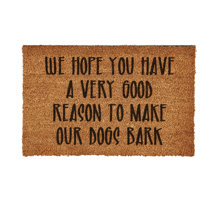 Funny Welcome Outdoor, Front Door Mat for Outside Entry,30x17.5