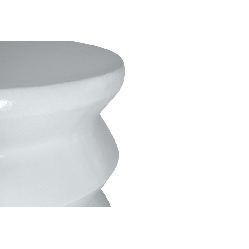 Table d'appoint en céramique Provence Signature, Lin