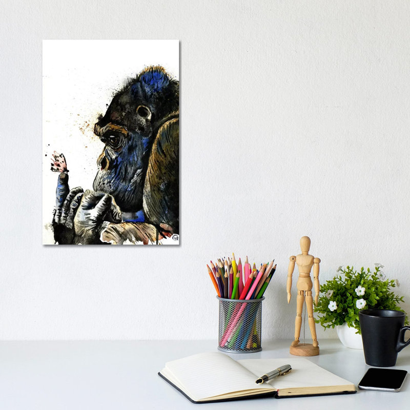 Gentle Giant 1 Piece Wrapped Canvas Painting, 20.32 cm H x 30.48 cm W