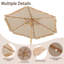 Parasol Thatch avec parasol Tiki-291169960-291169962