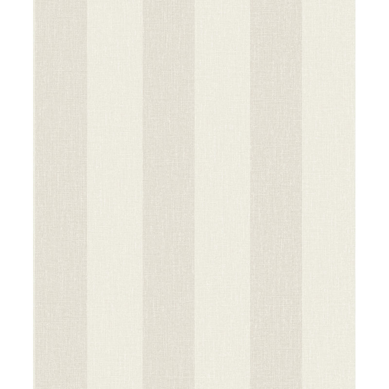 Papier peint à rayures simples, Beige