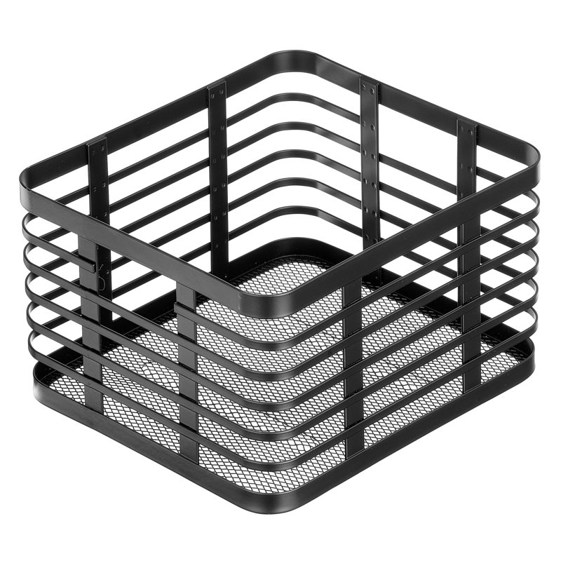 Panier Carson 10 x 9 x 6, Noir mat
