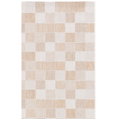 Kaird Performance Geometric Indoor/Outdoor Area Rug