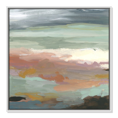 Bingham "Ocean Bluffs" Painting by Carol Robinson