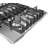 500 Series,24' Gas Cooktop,4 Burner,SS