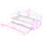 Upholstered Twin Daybed with Twin Trundle and USB Ports-1953697017
