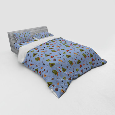 Ensemble de housse de couette coloré