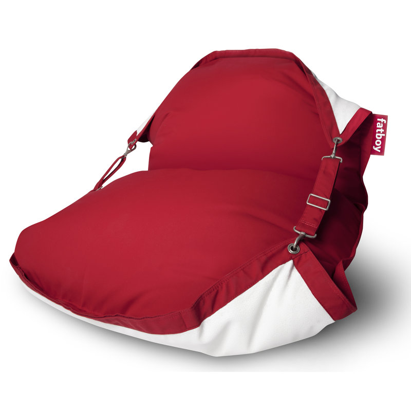 Fatboy Floatzac Original Bean Bag Pool Float, Red Sunbrella