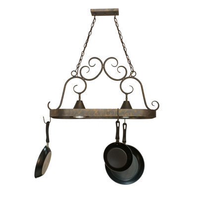 Elana Handcrafted Hanging Pot Rack
