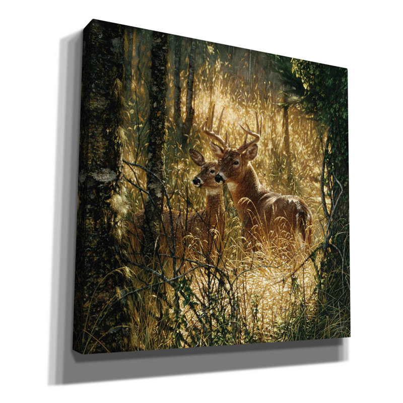«Millen Pines», «A Golden Moment» par Collin Bogle, art mural sur toile, H 18 po x l 18 po x P 0,5 po