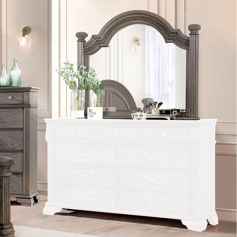 Miroir Roadde, gris
