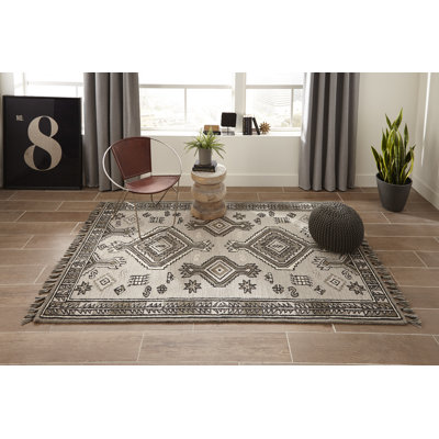 Tahoe Hand-Tufted Wool Gray Area Rug