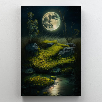 " Moss Under The Mooonlight "