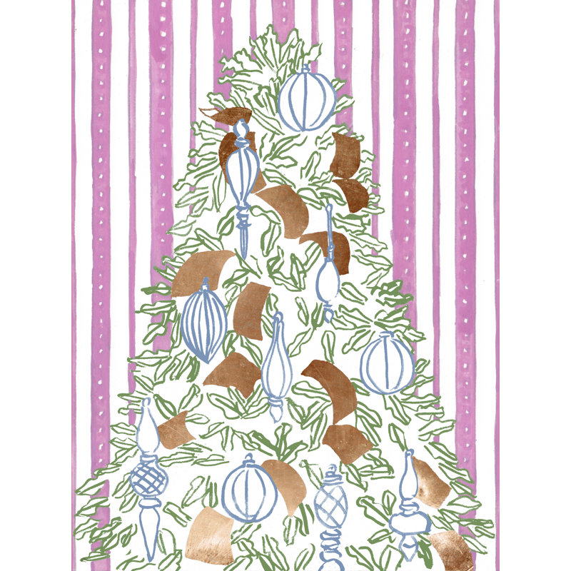 Tarsem Blush & Bows I by Melissa Wang - Wrapped Canvas Print, 30 cm H x 20 cm W