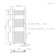 Claudene Curved Towel Rail Heated Towel Rails