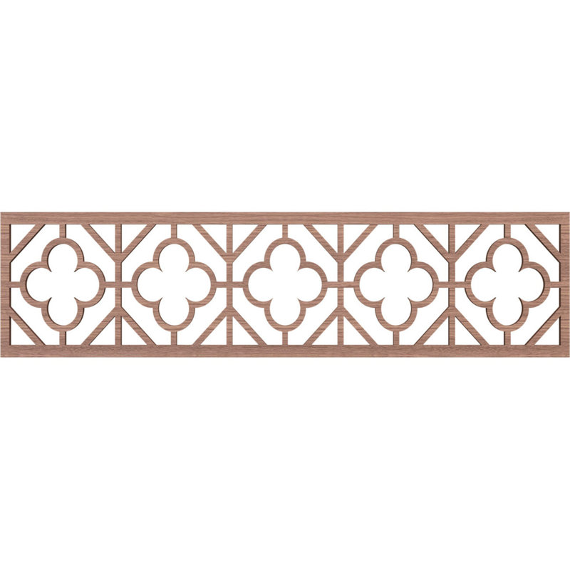 Moulure Hazelton, H 12 po x l 47 po x P 0,375 po, Noyer