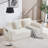 Boneless No Assembly Loveseat Sofa with High Resilience Foam Cushions for Ultimate Comfort-1055833328
