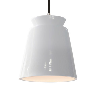 Luminaire suspendu conique à 1 lumière Logan