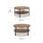 Solid Wood Top Single Coffee Table